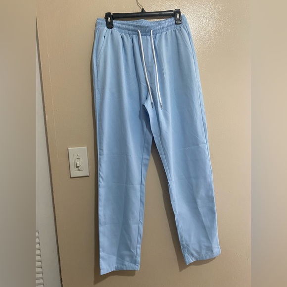 SHEIN Light Blue Men's Joggers - Picture 1 of 2